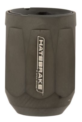 Maxim Hate Brake, 7.62mm/30 Cal, 5/8 in. x 24 Thread, 1.50 in. D, Black, DLC, Polymer
