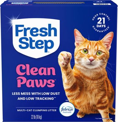 Fresh Step Clean Paws MultiCat Scented