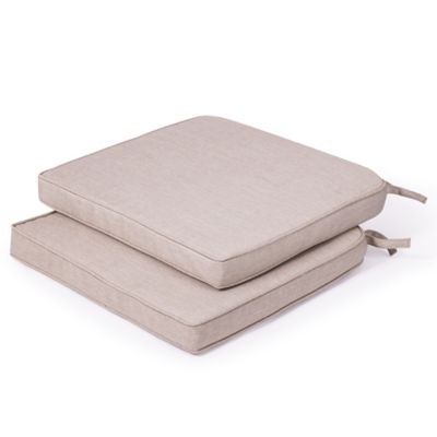 Sour Citrus 17.2 x 18.2in. Outdoor/Indoor Chair Cushion, Patio Furniture Cushion,Beige