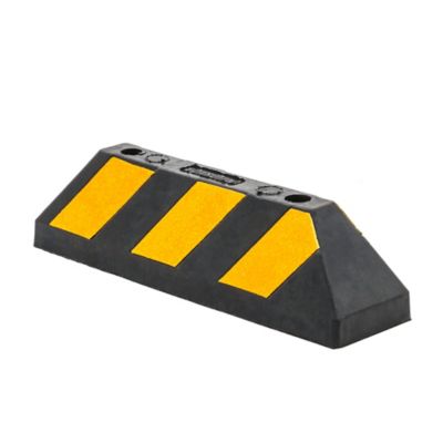 Guardian Industrial Products Guardian Heavy Duty Rubber Truck Wheel Parking Curb - 22 in. Long, 6 in. High