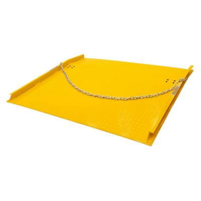 Guardian Industrial Products Dock Board, 48 in. x 72 in. Steel, 13,000 lb. for Forklift, up to 5 in. Differential, Guardian