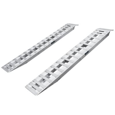 Heavy Duty Ramps 94 in. Aluminum Car Trailer Ramps