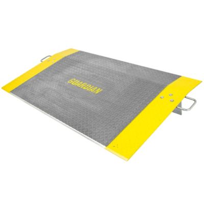 Guardian Industrial Products Dock Plate, 36 x 60in. Aluminum, 3100 lb. for Pallet Jacks, Hand Carts, Material Handling, Guardian