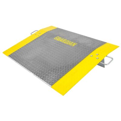 Guardian Industrial Products Dock Plate, 36 x 48in., Aluminum, 3,500 lb., Pallet Jacks, Hand Carts, Material Handling, Guardian