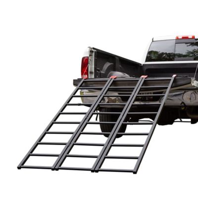 Black Widow 6 ft. 3 in. ATV Loading Ramp for Truck/Trailer, 1,000 lb, Folding