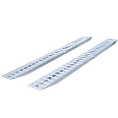 Heavy Duty Ramps 14 ft. Hook-End Heavy Equipment 8,000 lb. Loading Ramps