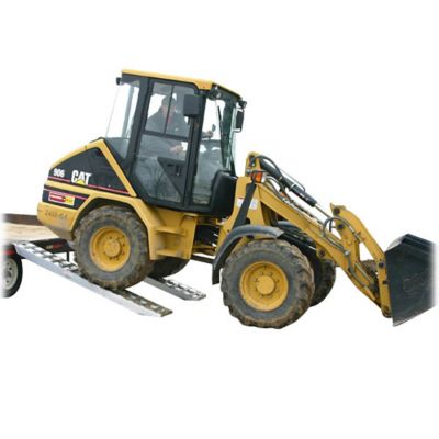 Heavy Duty Ramps Skid Steer Loader or Tractor Trailer Ramps 10,000 lb. Capacity