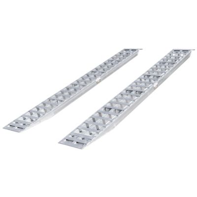 Heavy Duty Ramps 12 ft. Heavy Duty Flat-Plate 5,000 lb. Truck Trailer Loading Ramps
