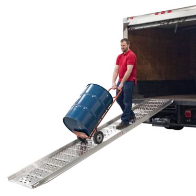 Heavy Duty Ramps 16 ft. x 26 in. Plate-End Aluminum Walk Ramp 1,000 lb. Weight Capacity