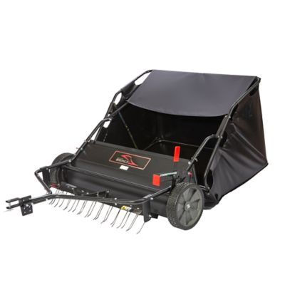 Image showing  42 in. Combo Lawn Sweeper with Dethatcher