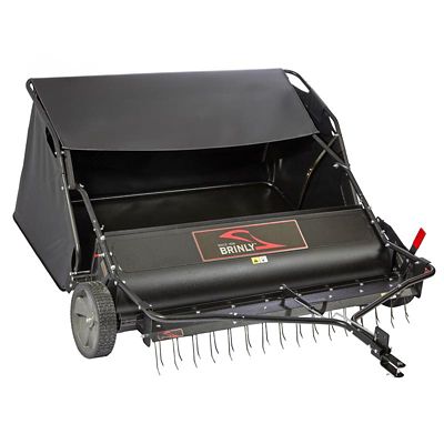 Image showing  54 in. Combo Lawn Sweeper with Dethatcher