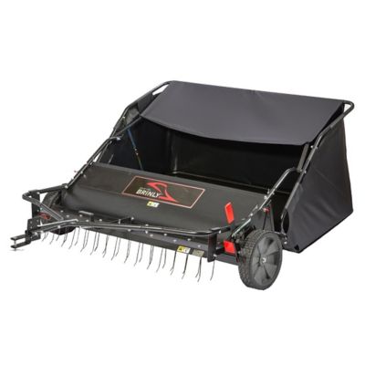 Image showing  54 in. Combo Lawn Sweeper with Dethatcher