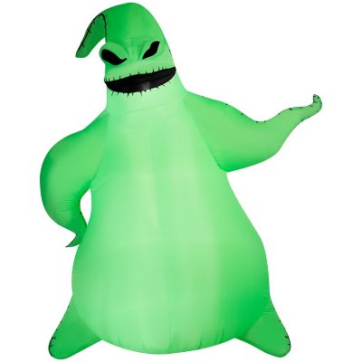 Gemmy Disney Oogie Boogie Giant Halloween Inflatable, 10.5 ft. Lighted Airblown Yard Decor