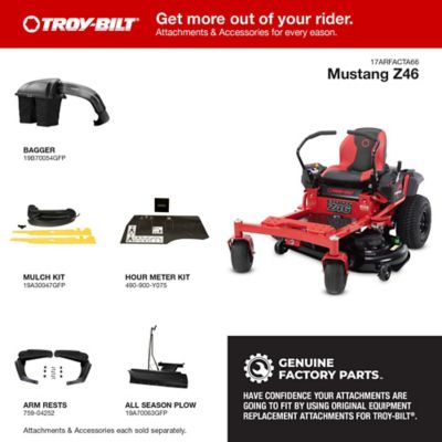 Image showing  Mustang Z46 46 in. Gas Zero-Turn Lawn Mower