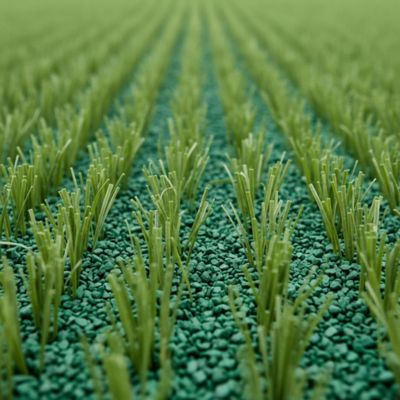 Image showing  Green Dyed Lawn Leveling Sand for Topdressing and Yard Leveling, 25 Bags