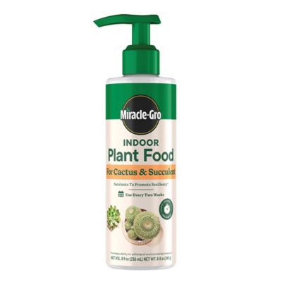 Miracle-Gro Indoor Plant Food for Cactus and Succulent, 8 fl. oz.