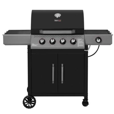 Royal Gourmet 4-Burner Gas Grill with Side Burner, 49,000 BTU, 513 sq. in. Cooking Area