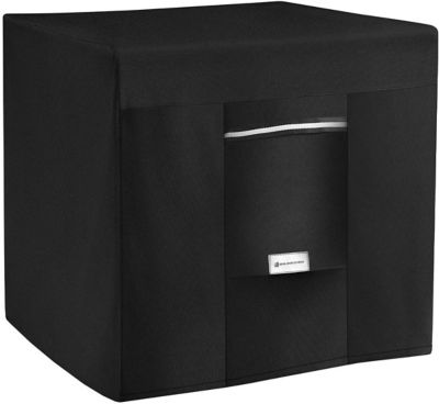Seal Skin Covers Square Fire Pit Cover Waterproof Heavy Duty Outdoor, 36 L x 36 W x 24 H in.