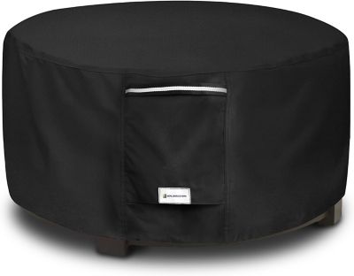 Seal Skin Covers Round Fire Pit Cover Waterproof Heavy Duty Outdoor, 32 D x 16 H in.