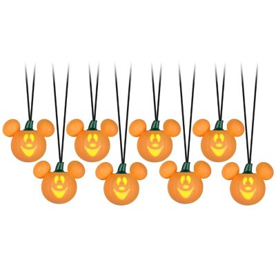 Gemmy Halloween Battery Operated EmoteGlow Light String-S/8-Musical Mickey Mouse-Disney