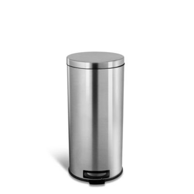 Ninestars Step-On Round Trash Can 8 gal.