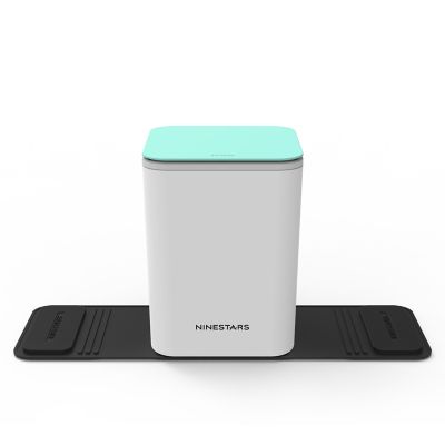 Ninestars Mini Trash Can, Car or RV 0.79 gal., Multicolor