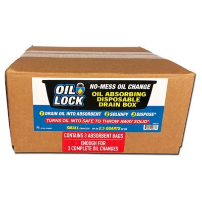 B3C Oil Lock EZ Oil Change, 3 pk. Small