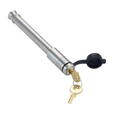 InfiniteRule Security Stainless Steel Hitch Pin Lock for B&W 2 in. and 2-1/2 in. Tow and Stow Hitches, Single, 61075-S