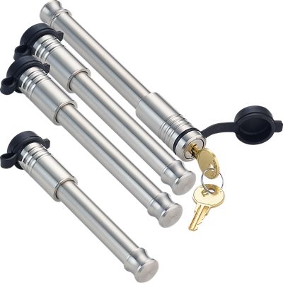 InfiniteRule Security Stainless Steel Hitch Lock Set for B&W 2 in. and 2-1/2 in. Tow and Stow Hitches, Set of 4, 61677-S