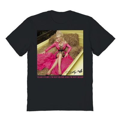 Dolly Parton Women's Pink Dress Short Sleeve Graphic T-Shirt