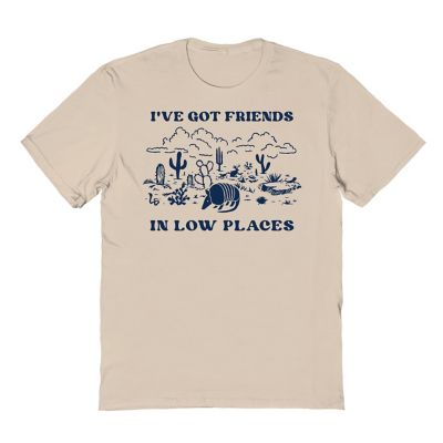 Lucy Jaynes Women's Friends In Low Places Short Sleeve Graphic T-Shirt