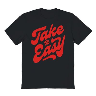 Lucy Jaynes Women's Take It Easy Short Sleeve Graphic T-Shirt