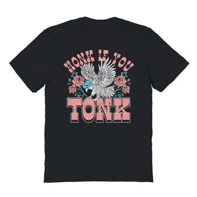 Lucy Jaynes Women's Honk If You Tonk Short Sleeve Graphic T-Shirt