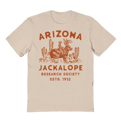 Lucy Jaynes Women's Arizona Jackalope Research Short Sleeve Graphic T-Shirt