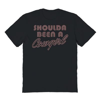 Lucy Jaynes Women's Shoulda Been A Cowgirl Short Sleeve Graphic T-Shirt
