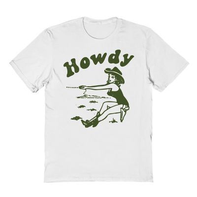 Lucy Jaynes Women's Howdy Cowgirl Short Sleeve Graphic T-Shirt