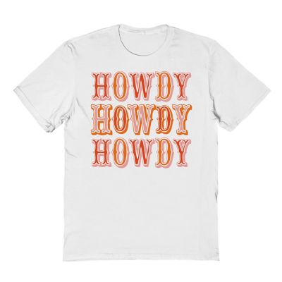Lucy Jaynes Women's Retro Howdy Short Sleeve Graphic T-Shirt