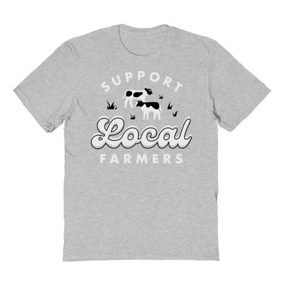 Lucy Jaynes Women's Support Local Farmers Short Sleeve Graphic T-Shirt