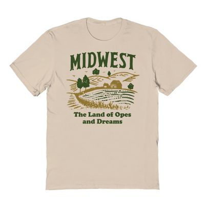 Lucy Jaynes Women's Midwest The Land Of Opes Short Sleeve Graphic T-Shirt