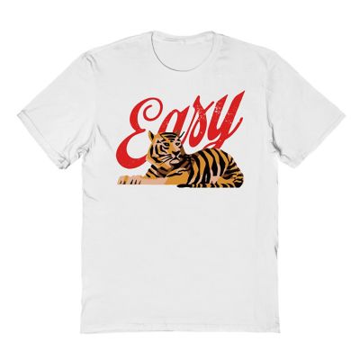 Lucy Jaynes Women's Easy Tiger Short Sleeve Graphic T-Shirt