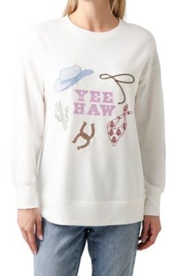 Vintage Threads Vintage Women's Emb. Sweatshirt Yeehaw