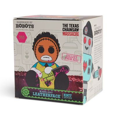 Handmade by Robots The Texas Chainsaw Massacre, Leatherface 393, Blacklight