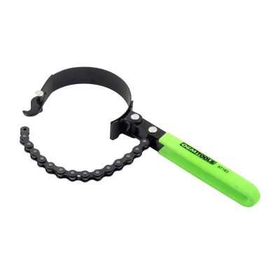 OEM Tools Adjustable Oil Filter Chain Wrench 2-1/2 in. to 4-1/2 in.