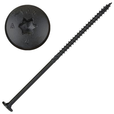 Screw Products #18 x 8in. Nova Exterior Structural Lag Screws, Star Drive, 50 pk.