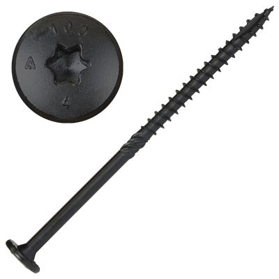 Screw Products #18 x 6in. Nova Exterior Structural Lag Screws, Star ...