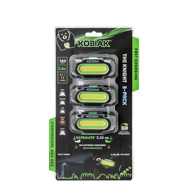 Kodiak Knight Rechargeable 560 Lumen 5 Mode Headlamp 3 pk.