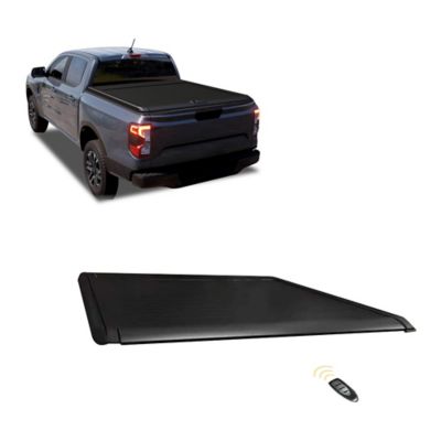 Black Horse Off Road Back Track Manual Retractable Tonneau Cover Black Compatible with 2023-2025 Ford Ranger