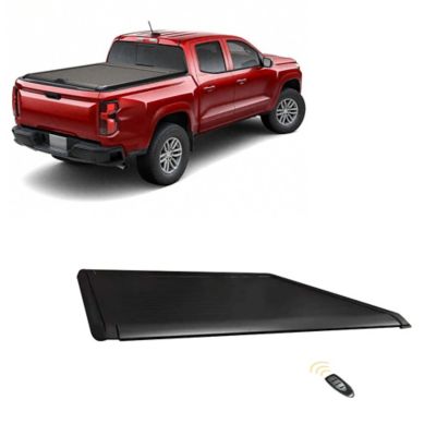 Black Horse Off Road Back Track Manual Retractable Tonneau Cover Black fits 2015-2025 Chevrolet Colorado 2015-2025 GMC Canyon