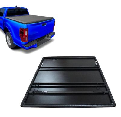 Black Horse Off Road Premier Soft Tonneau Cover TriFold Black fits 03-25 Ram 3500/2500 19-25 Ram 1500 Classic 2002-2025 Ram 1500