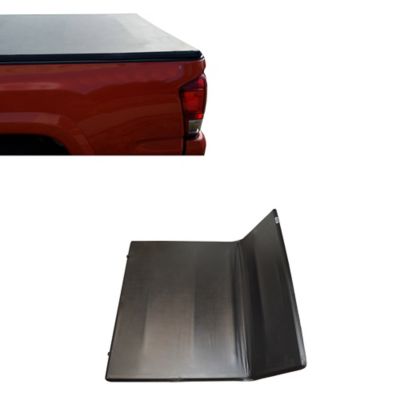 Black Horse Off Road Premier Soft Tonneau Cover TriFold Black fits 2019-2025 Ram 1500 2019-2025 Ram 2500 2019-2025 Ram 3500